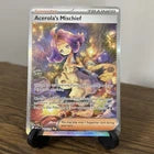 2025 POKEMON MEGA EVOLUTION ACEROLA'S MISCHIEF SPECIAL ILLUSTRATION RARE 183/132