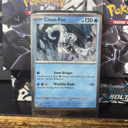 Chien-Pao 057/182 Cosmos Holo - Paradox Rift Promo Sealed - Pokémon TCG